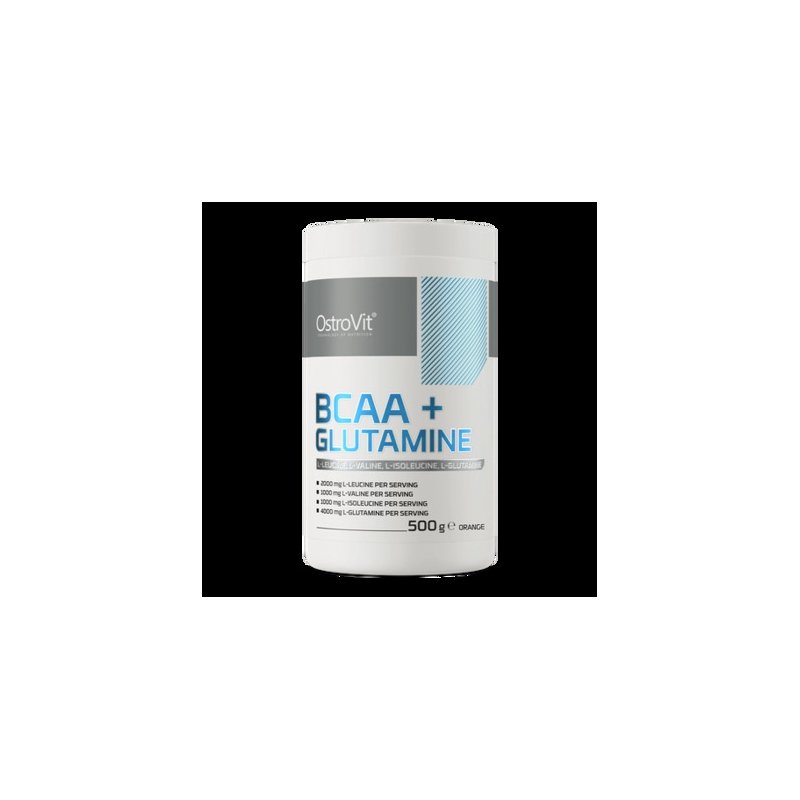 Vendita online AMINOACIDI BCAA+ GLUTAMINE 500GR ORANGE costo  20,00 €  spedizione in 24h