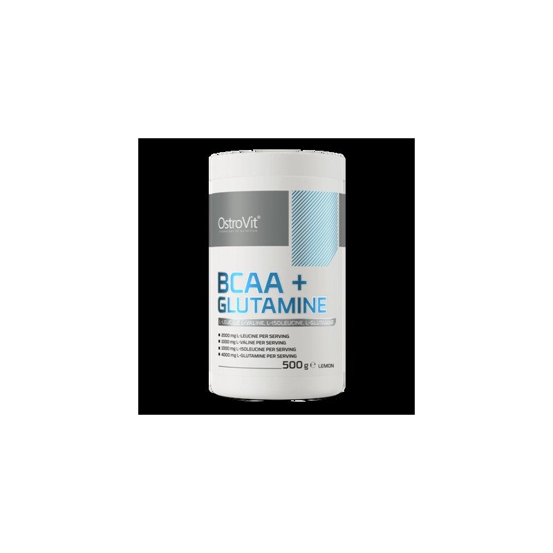 Vendita online AMINOACIDI BCAA+ GLUTAMINE LEMON 500GR costo  20,00 €  spedizione in 24h