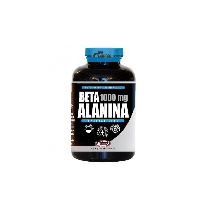 Vendita online AMINOACIDI BETA ALANINA 1000MG 120 TABLETS costo  22,00 €  spedizione in 24h