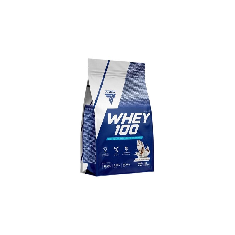 Vendita online Proteine WHEY 100 900 G CHOCOLATE-COCONUT costo  30,00 €  spedizione in 24h