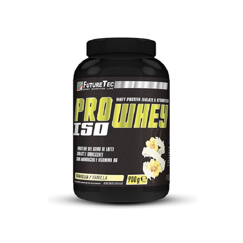 Vendita online Proteine PRO WHEY ISO 900 GR VANIGLIA costo  32,00 €  spedizione in 24h