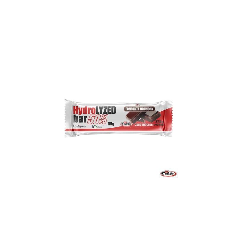 Vendita online BARRETTA PROTEICA HYDROLYZED BAR 55G FONDENTE CRUNCHY costo  2,50 €  spedizione in 24h