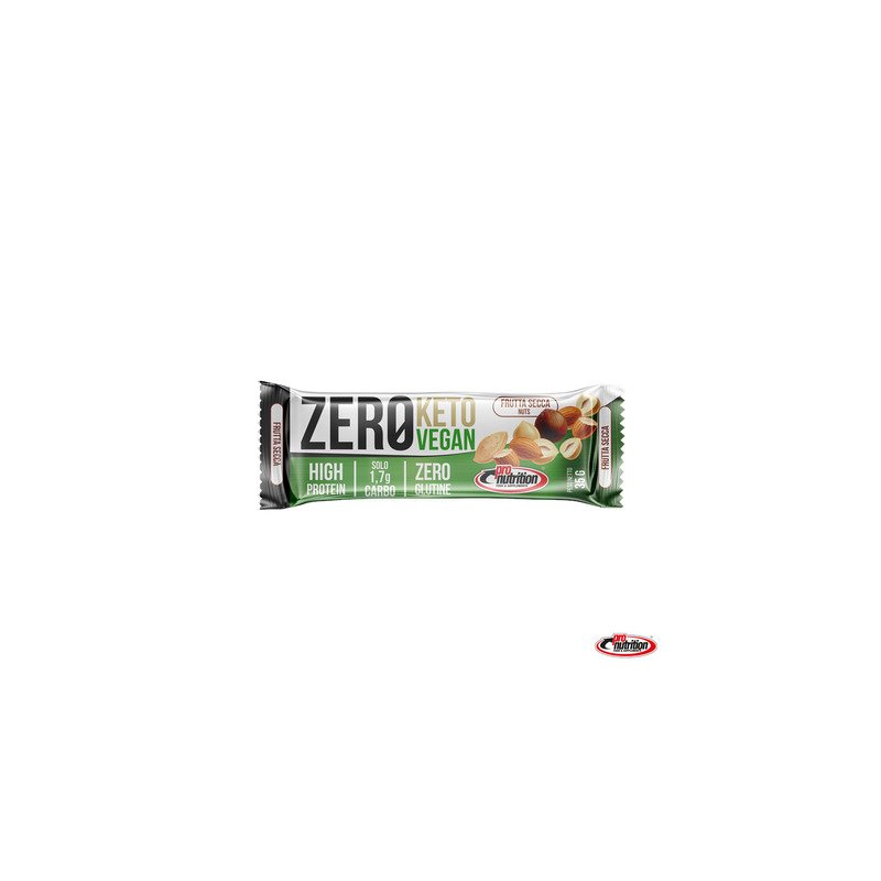 Vendita online BARRETTA PROTEICA BARRETTA VEGAN ZERO KETO 35GR costo  2,50 €  spedizione in 24h