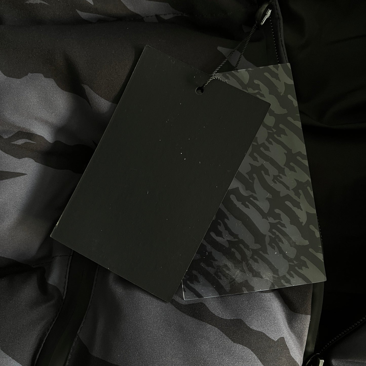 Trapstar Puffer Jacket Hyperdrive Technical Black Tiger Camo