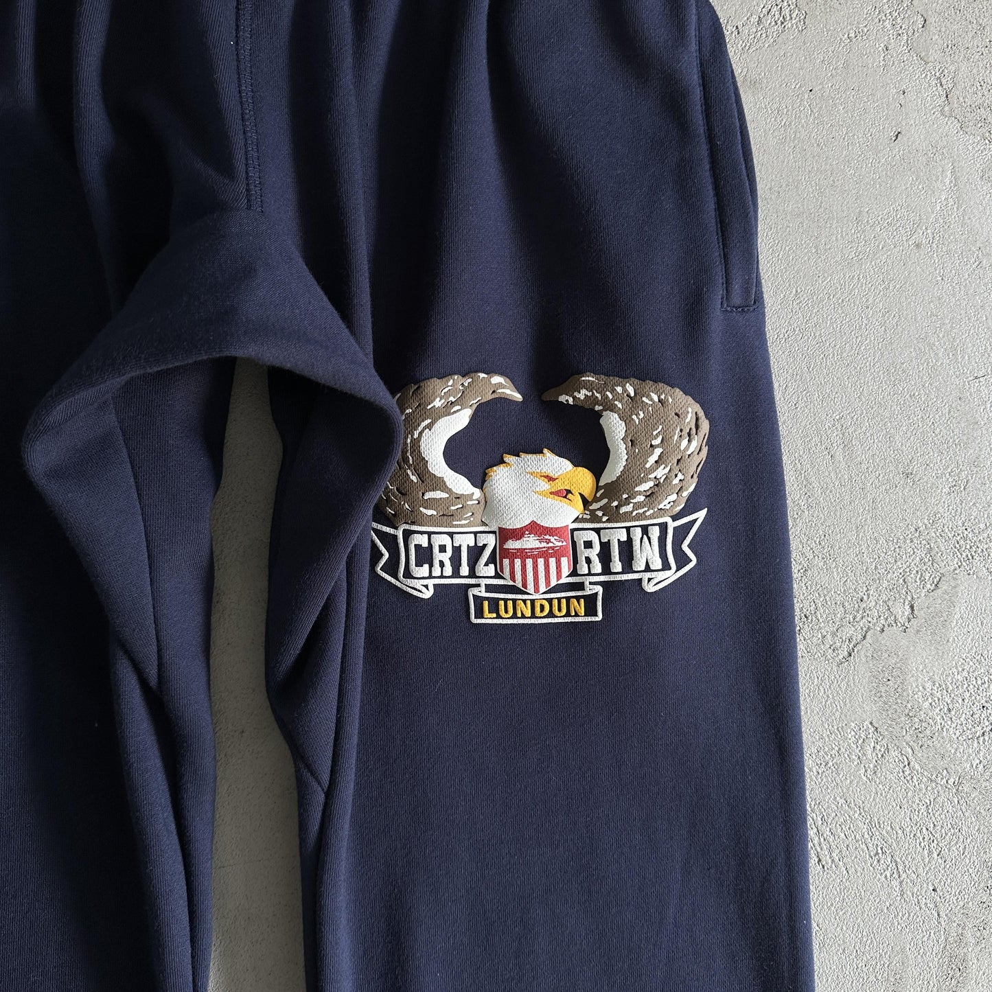 Corteiz Eagle Three-Dimensional Print Pants