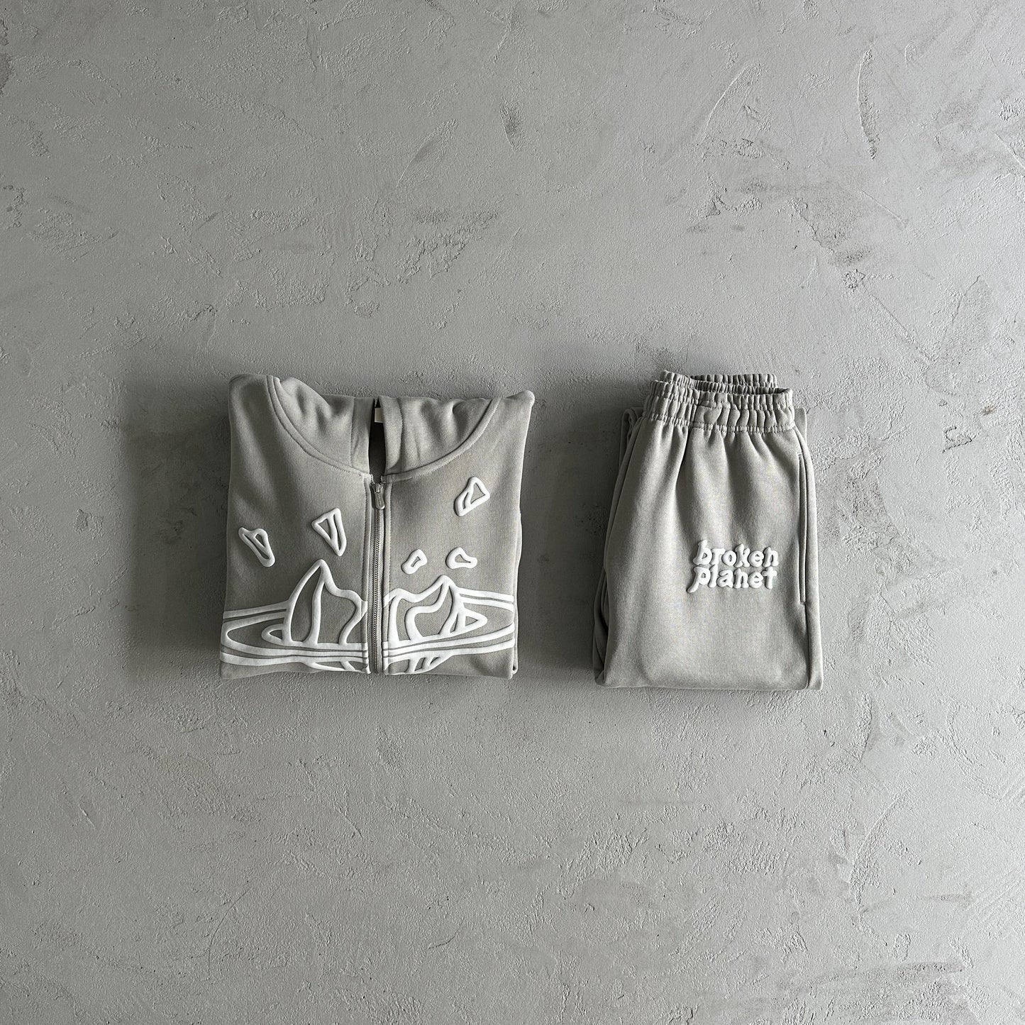 Broken P Zip Up  Suit