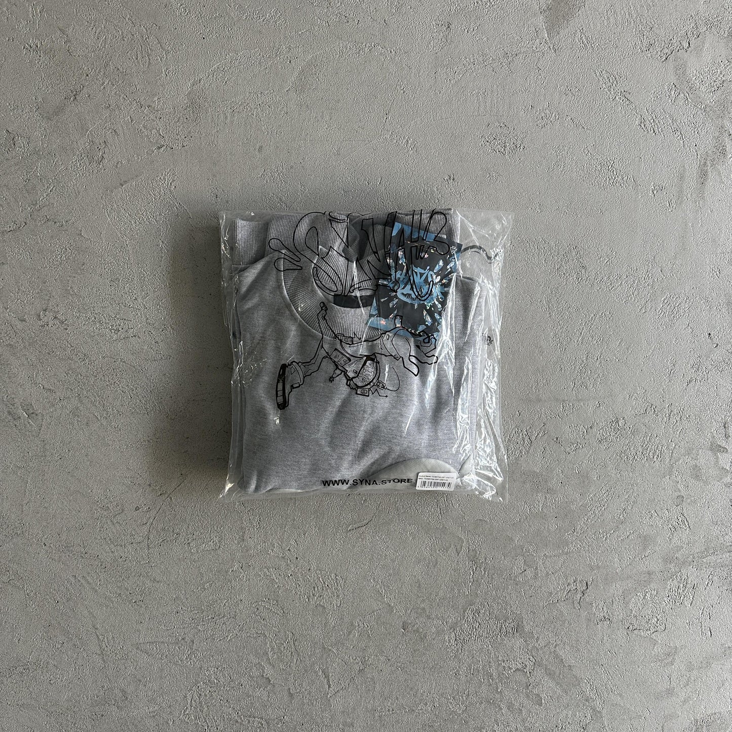 Synaworld Round Neck Suit Grey