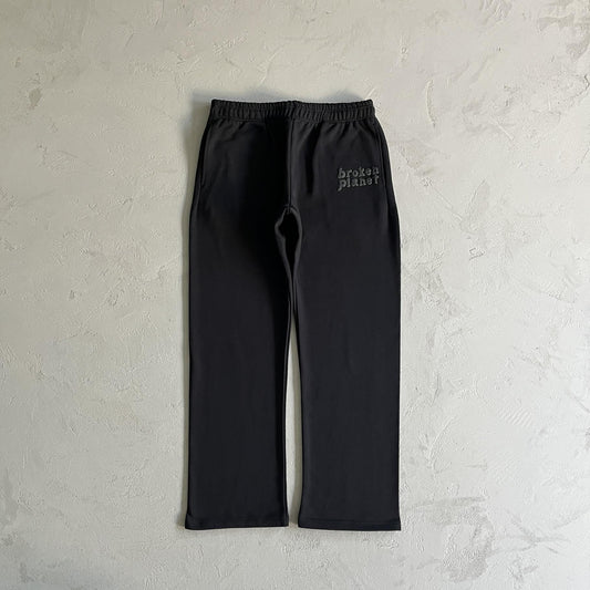 Broken P Staight Leg Sweatpants Black